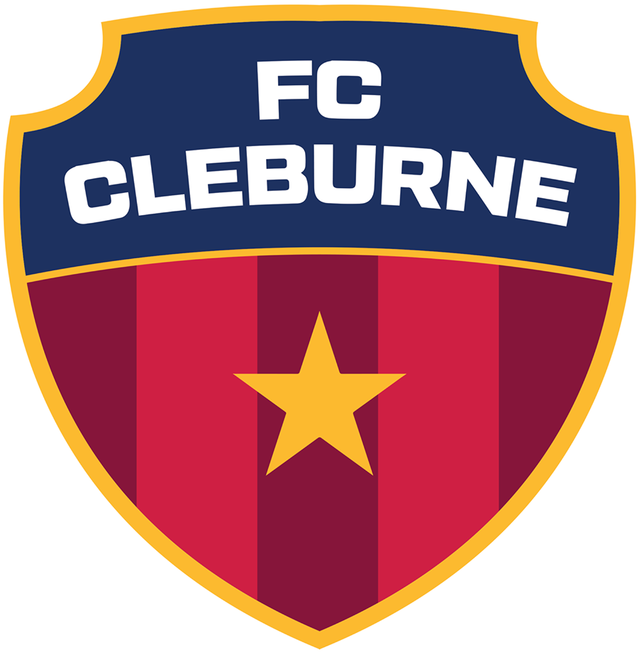 FC Cleburne 2017-Pres Primary Logo DTF transfer for t shirt
